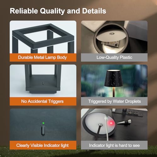 Cordless Table Lamp Rechargeable