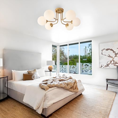 Modern Semi Flush Mount Ceiling Light 6