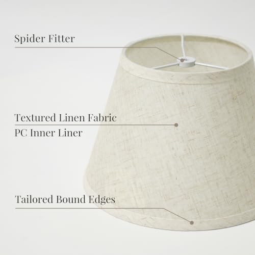 Small Beige Empire Lamp Shade for Table Lamp