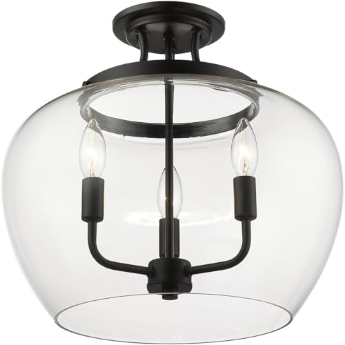 3 Light Semi Flush Mount 473SF