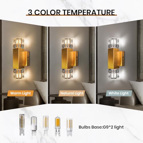 Crystal wall Sconces