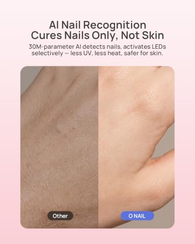 AI UV LED Nail Lamp for Gel Nails