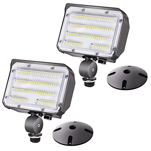 60W LED Knuckle Mount Flood Light (2 Count)