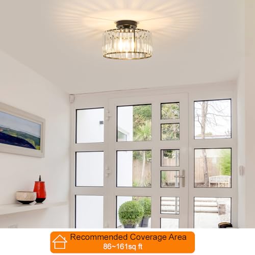 Crystal Ceiling Light Fixture