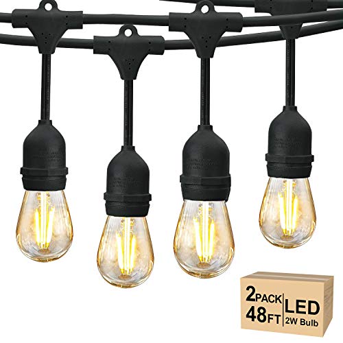 96 FT Outdoor String Lights 2W (96 Foot)