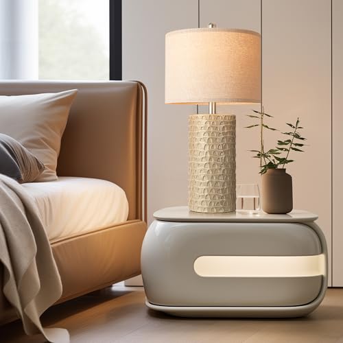 23" Modern Ceramic Table Lamp Set of 2 (2 Count)
