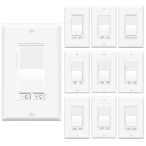 10 Pack Dimmer Switch for LED (10 Count)