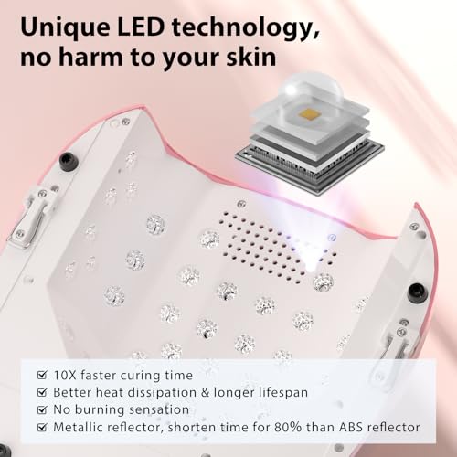 Cordless Rechargeable UV Nail Lamp