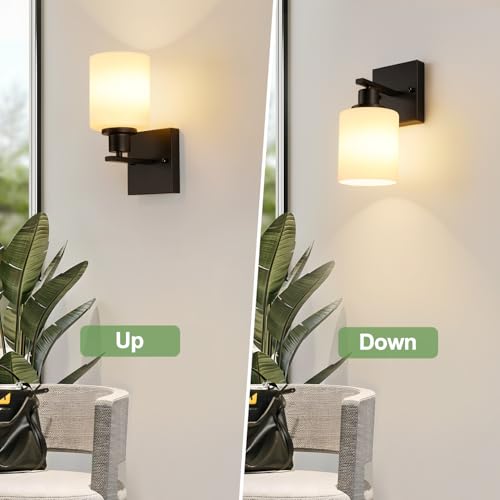 Set of 2 Wall Sconces for Bathroom