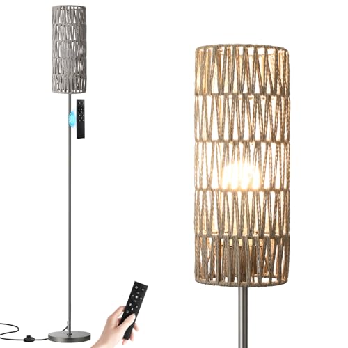 64'' Floor Lamps for Living Room with Remote Control and Stepless Dimmable Colors Temperature & Brightness