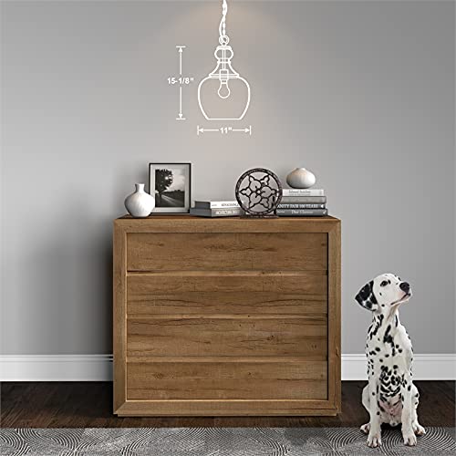 11" Pendant Light Fixture with 6' Adjustable Cord