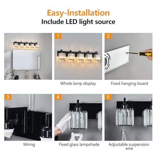 Modern Bathroom Vanity Light 5