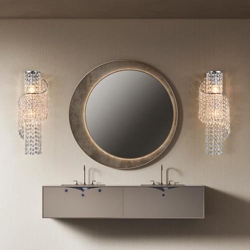 K9 Crystal Chrome Wall Sconces
