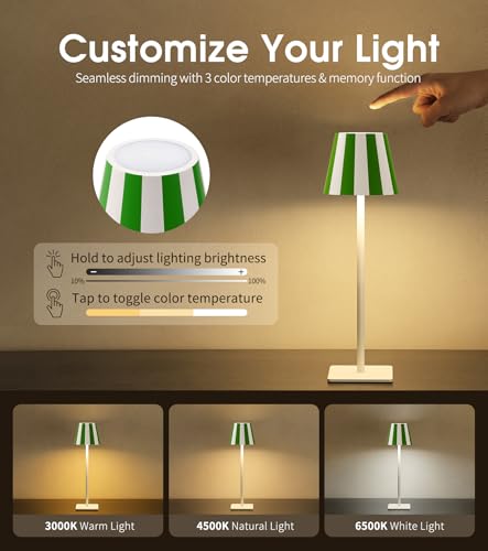 3 Pack Cordless Table Lamp (3 Count)