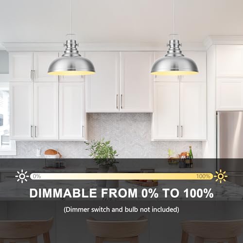 12 Inch Farmhouse Pendant Lights Kitchen Island