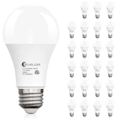 A19 LED Light Bulbs (24 Count)