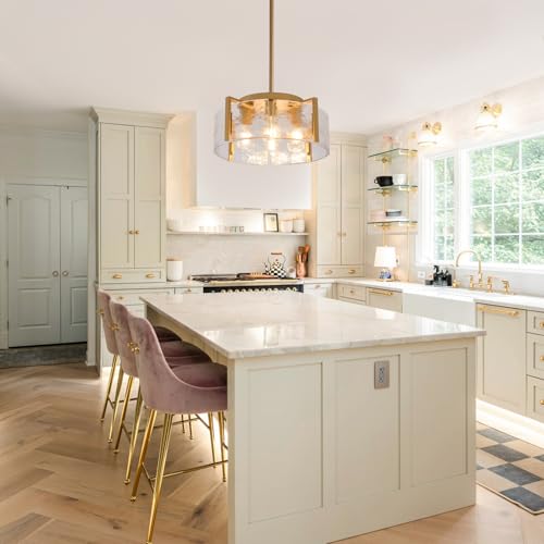 Gold Chandeliers for Dining Room Light Fixture