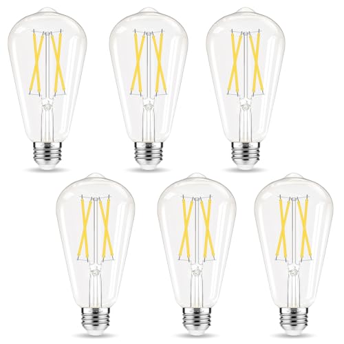 Edison Bulbs E26 LED Bulb 60 watt Non (6 Count)