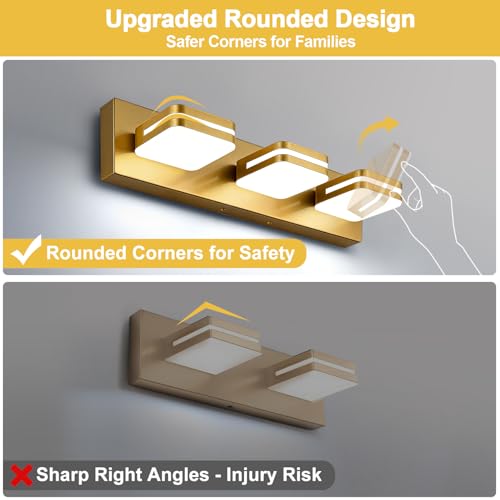 360° Rotate LED Bathroom Vanity Light Fixtures