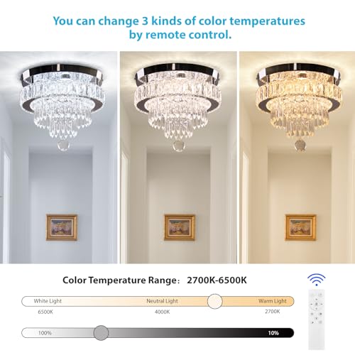 11.8" Crystal Ceiling Light