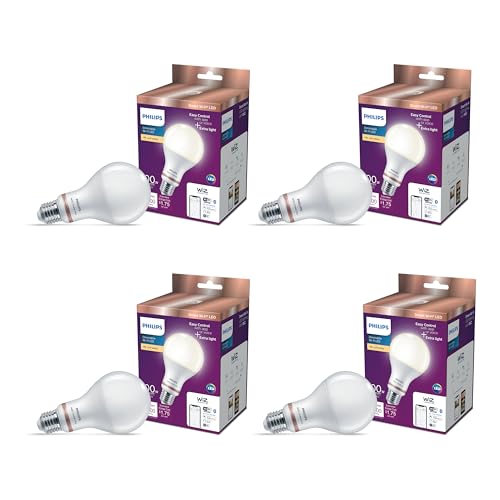 Smart 100W A21 Soft White LED Smart Bulb 4 (4 Count)