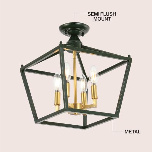 Plains 4 Light 12" Lantern Lantern