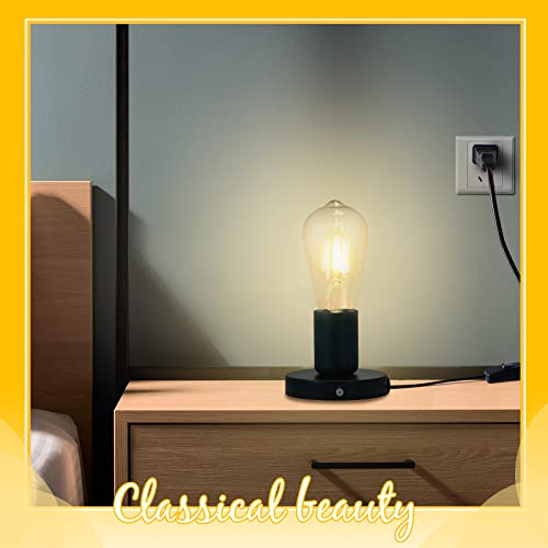 2 Pcs Lamp Base E26 E27 Socket with 6 Ft Cord