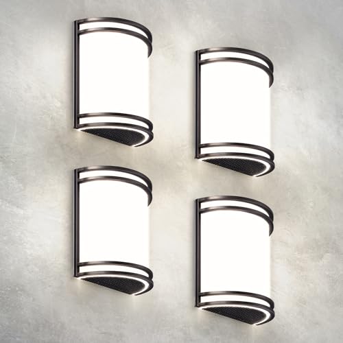 Indoor LED Wall Sconce Lights (4 Count)