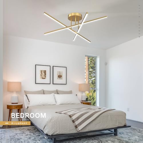 Gold LED Chandelier