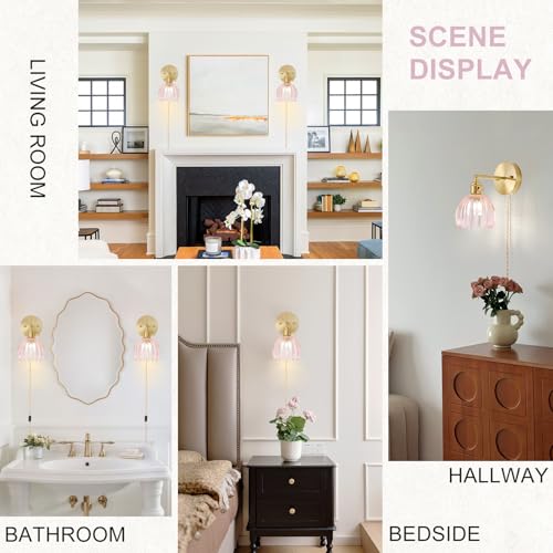 Plug in Wall Sconce