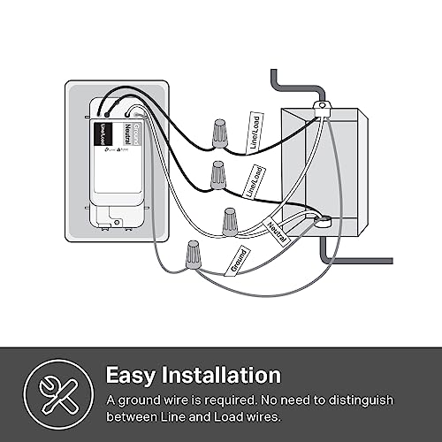 Kasa Matter Smart Light Switch (3 Count)