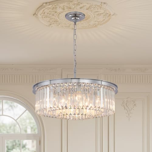 9Lights Crystal Chandelier Modern Chandeliers Lighting Pendant Ceiling Light Fixture 3