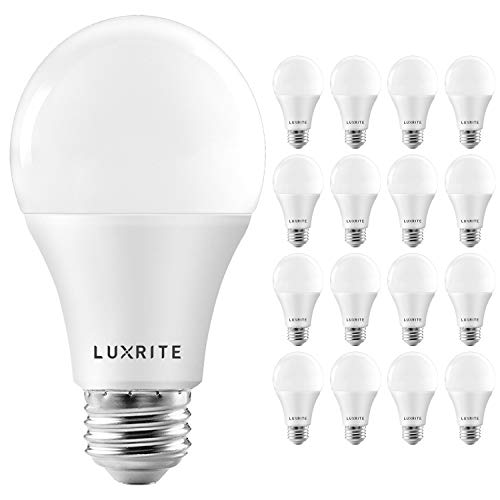 A19 LED Light Bulbs 100W Equivalent (16 Count)