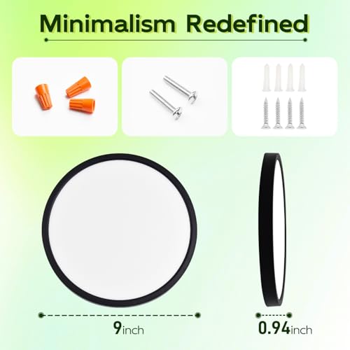 9 Inch Selectable CCT LED Round Flat Panel Light