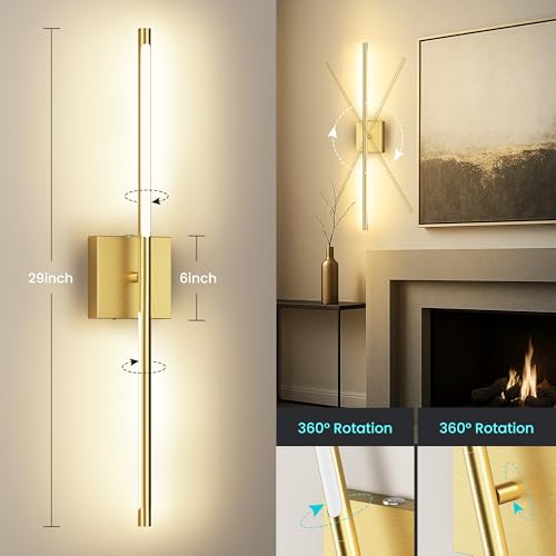 10000mAh Battery Operated Wall Sconces Set of 2 (2 Count)