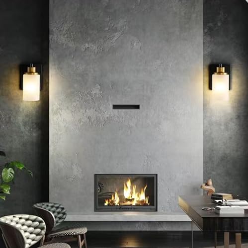 8 Pack White Frosted Glass Light Shade