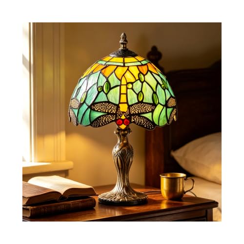 8'' Stained Glass Table Lamp