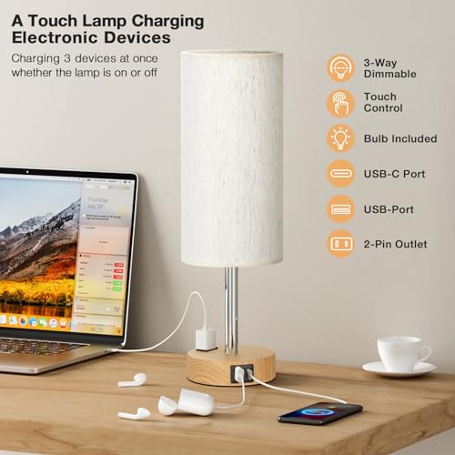 Bedside Table Lamp for Bedroom