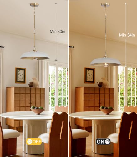 18'' Pendant Light Taupe Gold Dome E26 Dining Bedroom