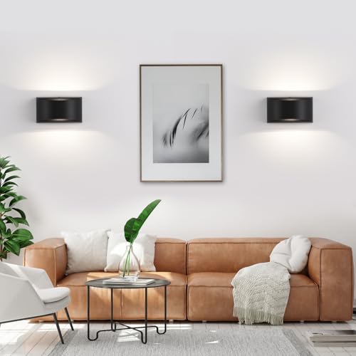 Black Modern LED Wall Sconces