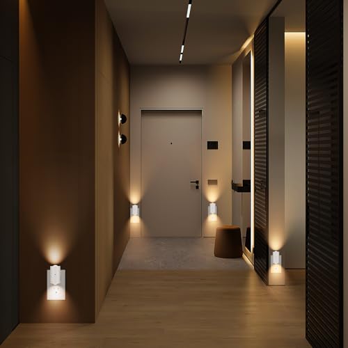 LED Night Lights Plug into Wall (4 Count)
