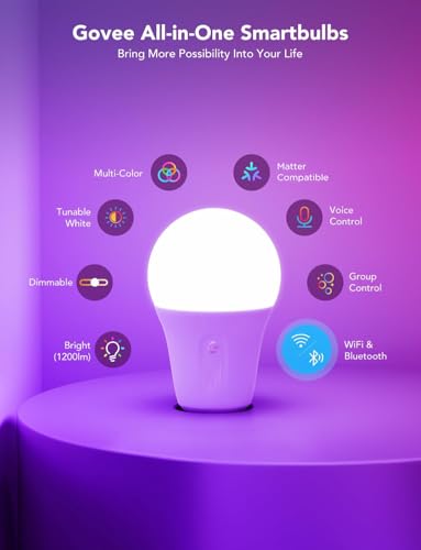Smart Light Bulbs 1200 Lumens (2 Count)
