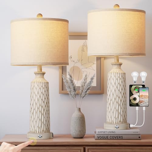 26" Lamps for Bedroom (2 Count)