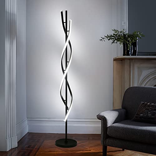 Modern Spiral Floor Lamp for Living Room