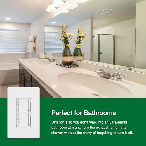 Maestro LED+ Dual Dimmer and Timer Switch (2 Count)