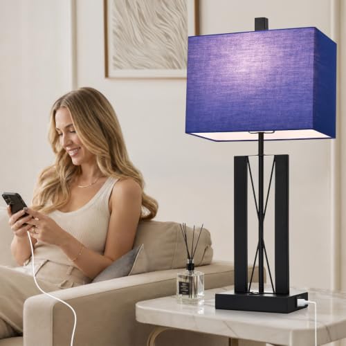 25" Table Lamps for Living Room Set of 2 (2 Count)