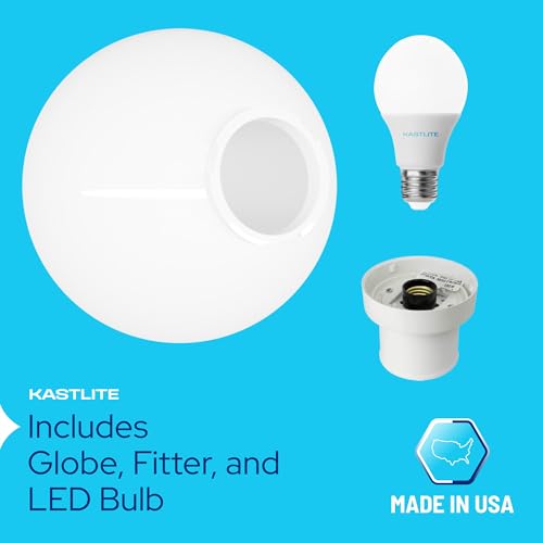 Lamp Post Globe Combo Lighting Fixture