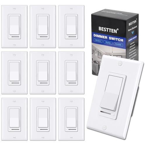 10 Pack Dimmer Light Switch (10 Count)