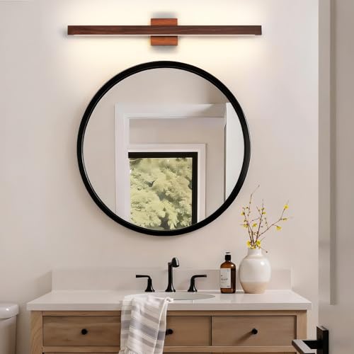 Modern Bathroom Light Fixtures Over Mirror