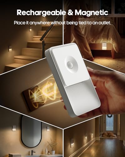 4 Pack Motion Sensor Night Lights (4 Count)